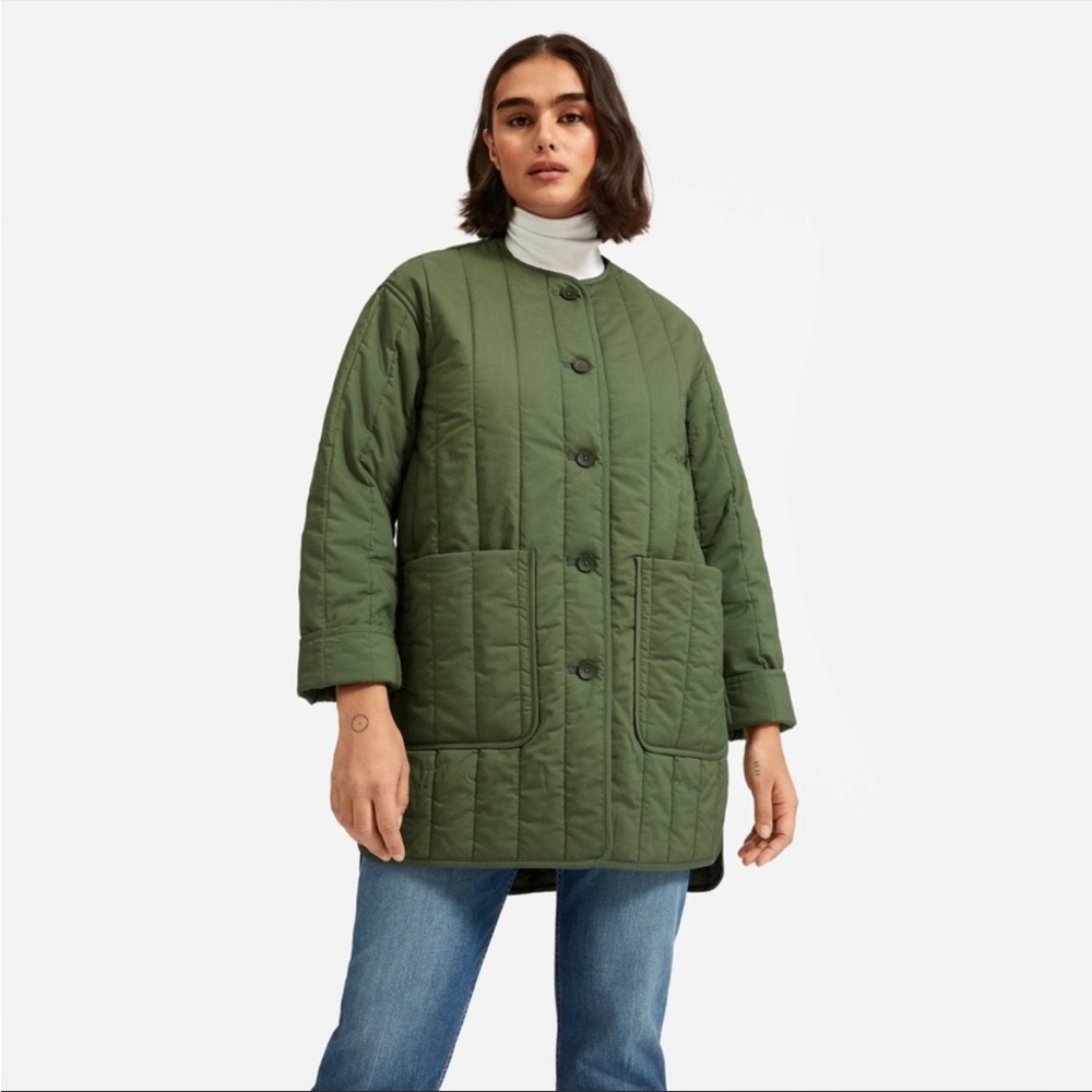 Everlane quilted coat